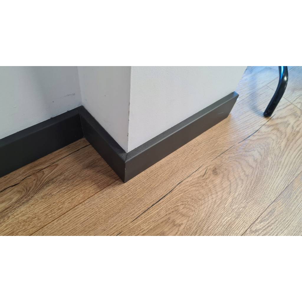 Listwa MDF ERGO 80 Czarna połysk , 5902537599048