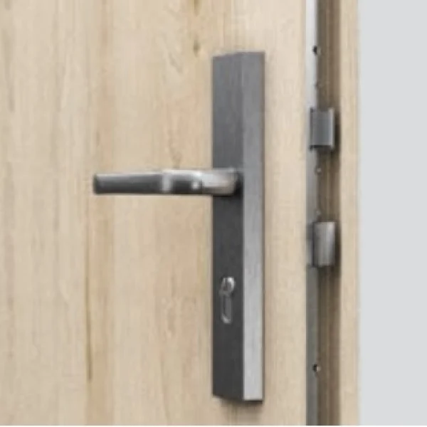 Drzwi Wejściowe Opal Prawe 80 Antracyt, SPEO0P0P082NCJSL30O