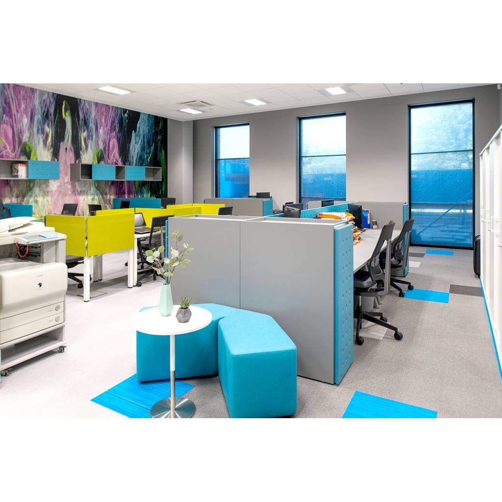 Wykładzina Dywanowa Mevia 50x50 Jasnoszara 2201MEVIA Klasa 32 5.9 mm