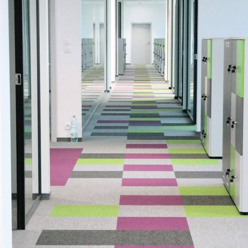 Wykładzina Dywanowa Mevia 50x50 Szara 2202MEVIA Klasa 32 5.9 mm