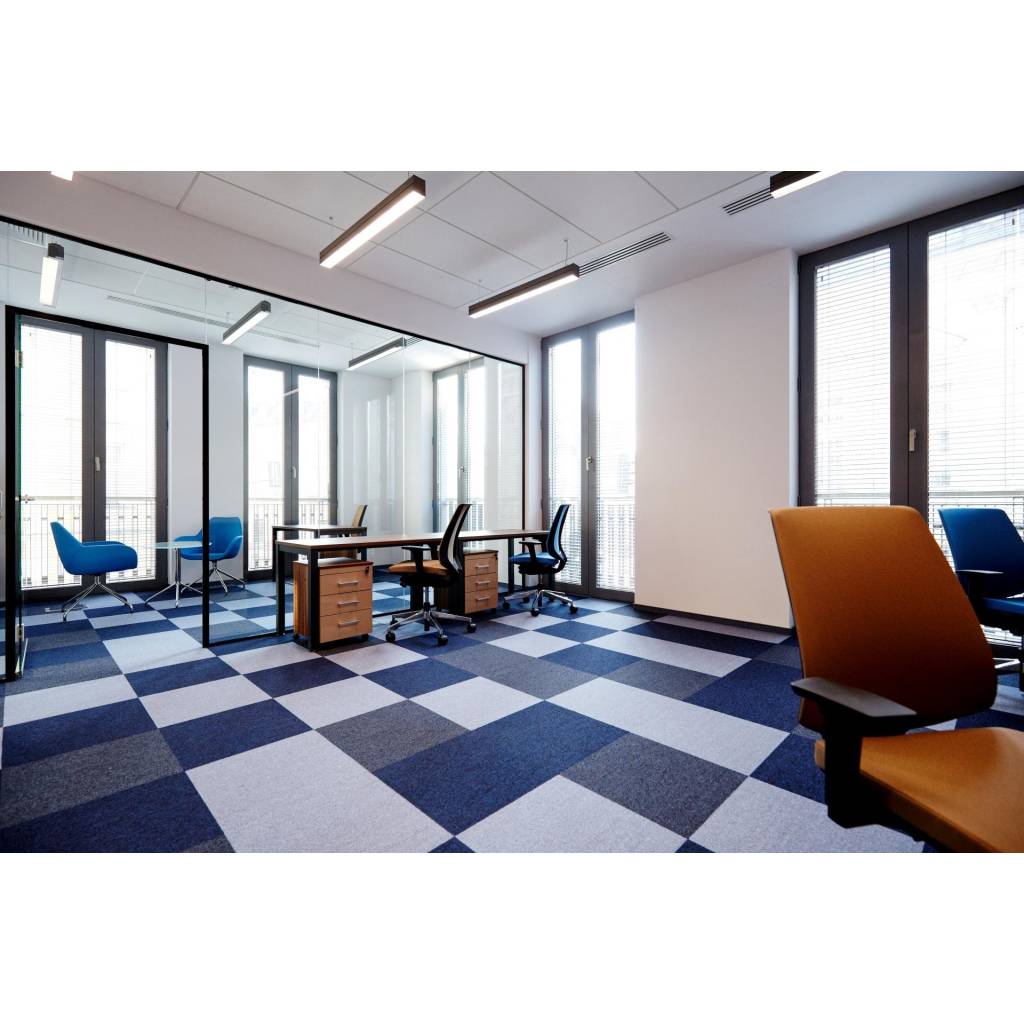 Wykładzina Dywanowa Mevia 50x50 Ciemnoszara 2203MEVIA Klasa 32 5.9 mm