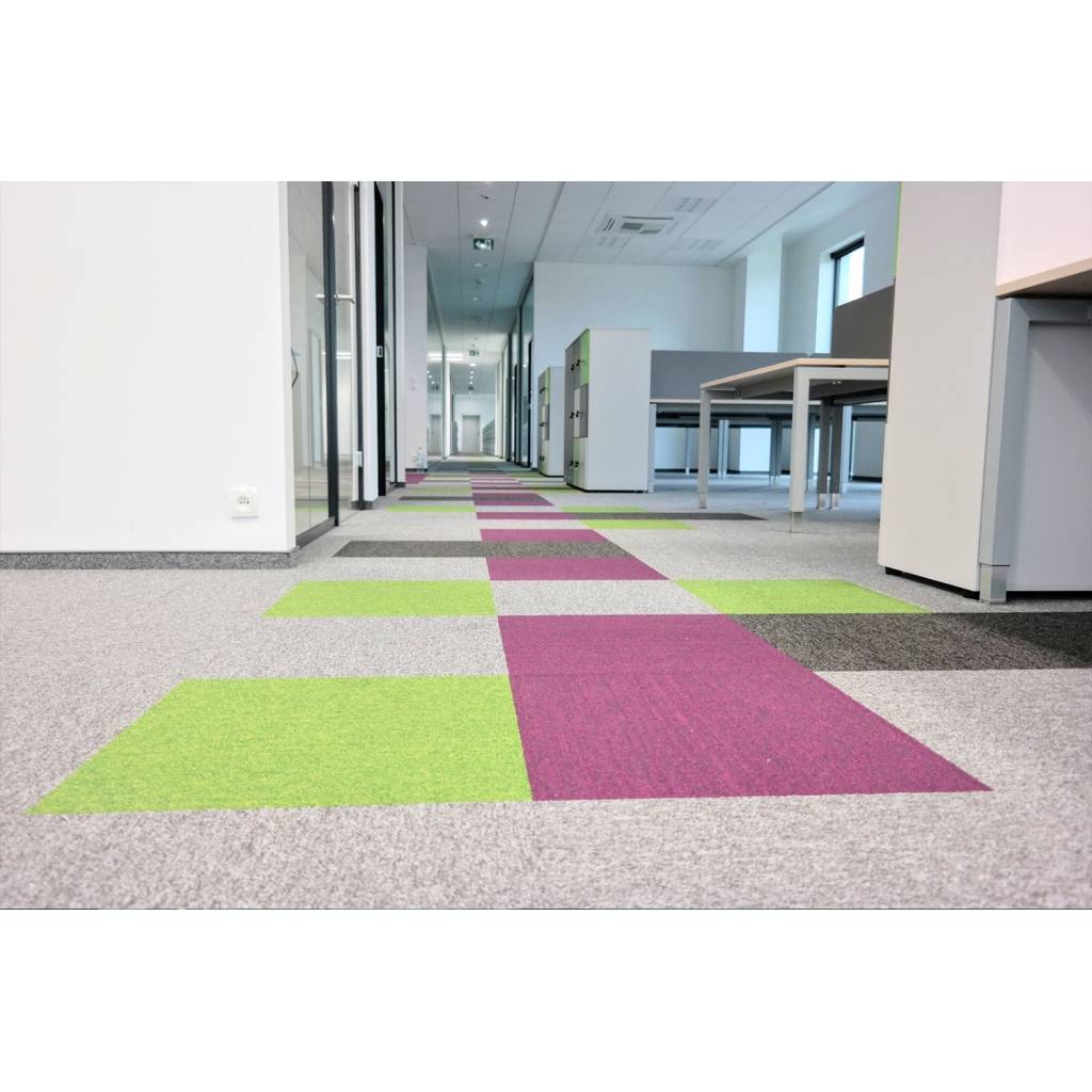 Wykładzina Dywanowa Mevia 50x50 Ciemnoszara 2203MEVIA Klasa 32 5.9 mm