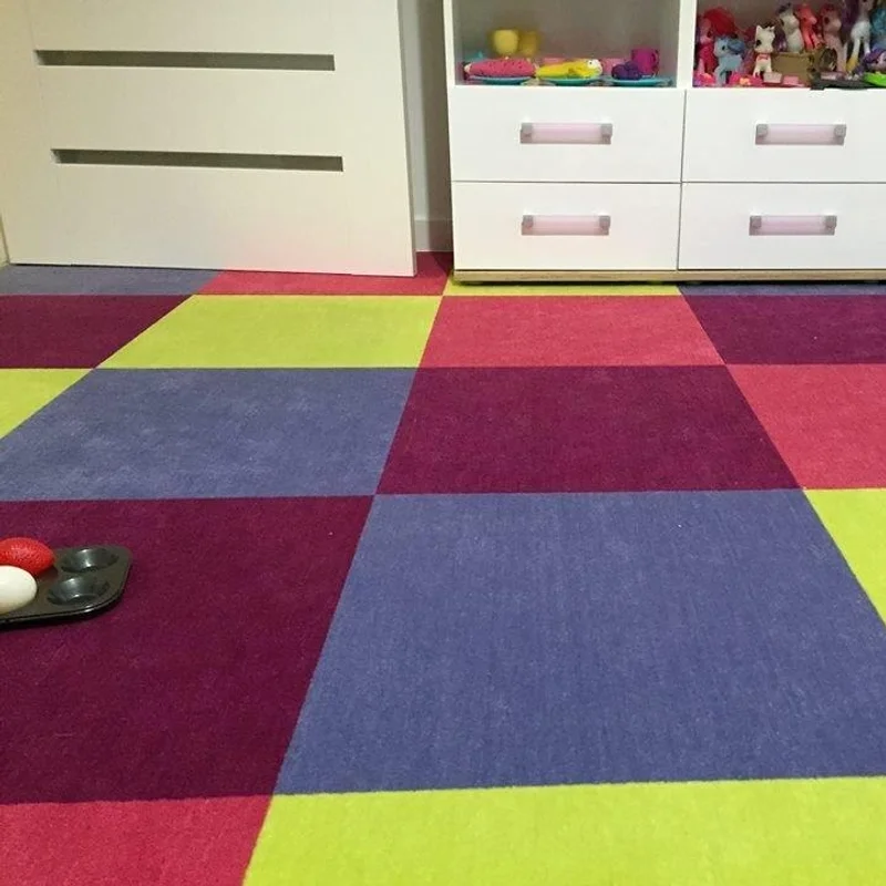 Wykładzina Dywanowa Mevia 50x50 Granatowa 2205MEVIA Klasa 3