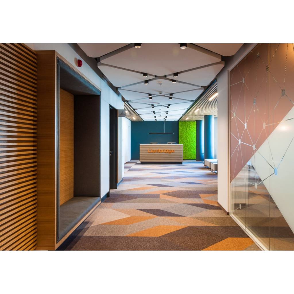 Wykładzina Dywanowa Mevia 50x50 Brązowa 2206MEVIA Klasa 32 5.9 mm