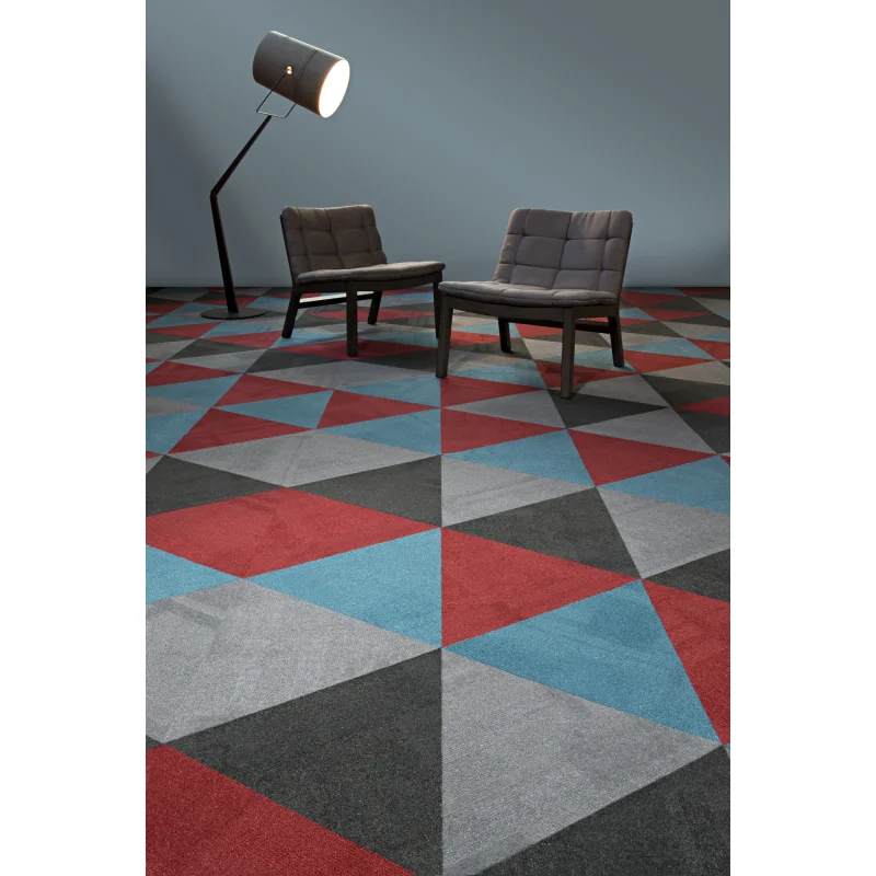 Wykładzina Dywanowa Prime trójkąt Czarny 1002PRIME Klasa 