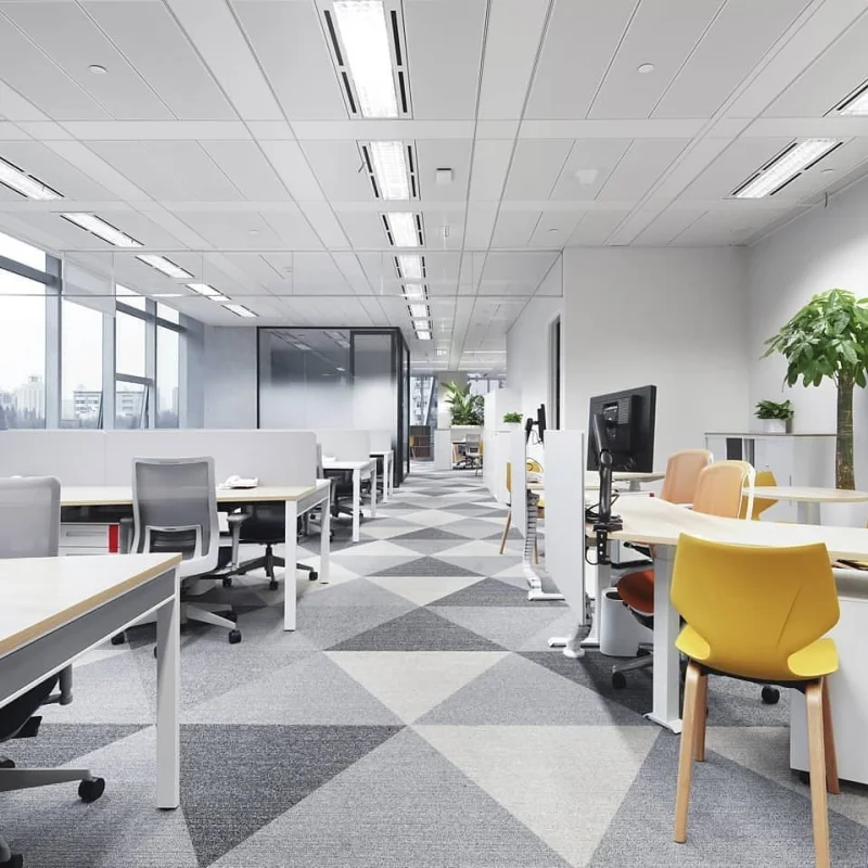 Wykładzina Dywanowa Prime trójkąt Szary 1003PRIME Klasa 3