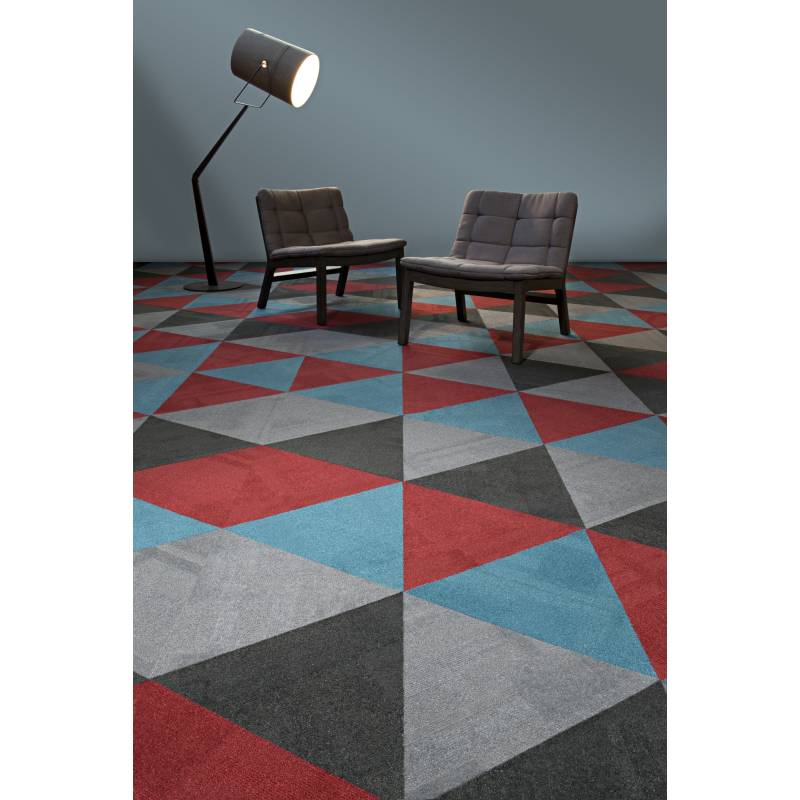 Wykładzina Dywanowa Prime trójkąt Ciemnoszary 1004PRIME Klasa 33 5.5 mm