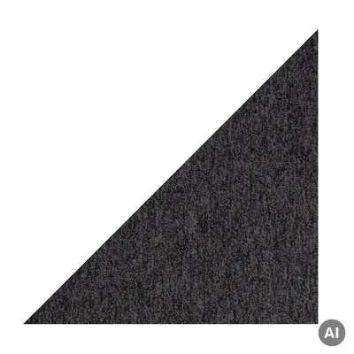 Wykładzina Dywanowa Prime trójkąt Ciemnoszary Ciemnoszary 5.5 mm Klasa 33, 1004PRIME