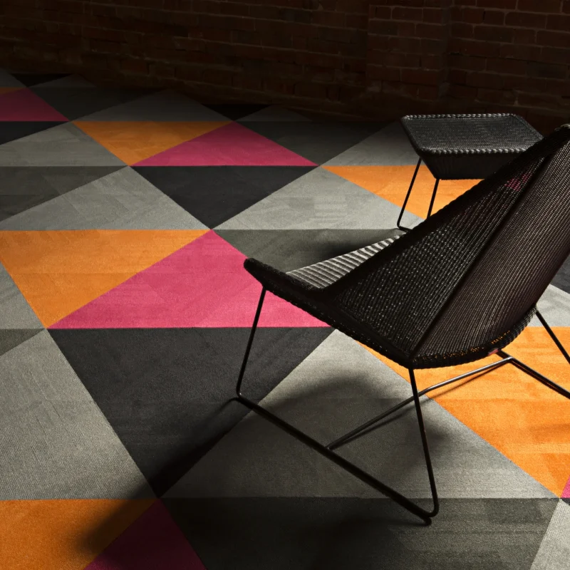 Wykładzina Dywanowa Prime trójkąt Czerwony 1010PRIME Klas