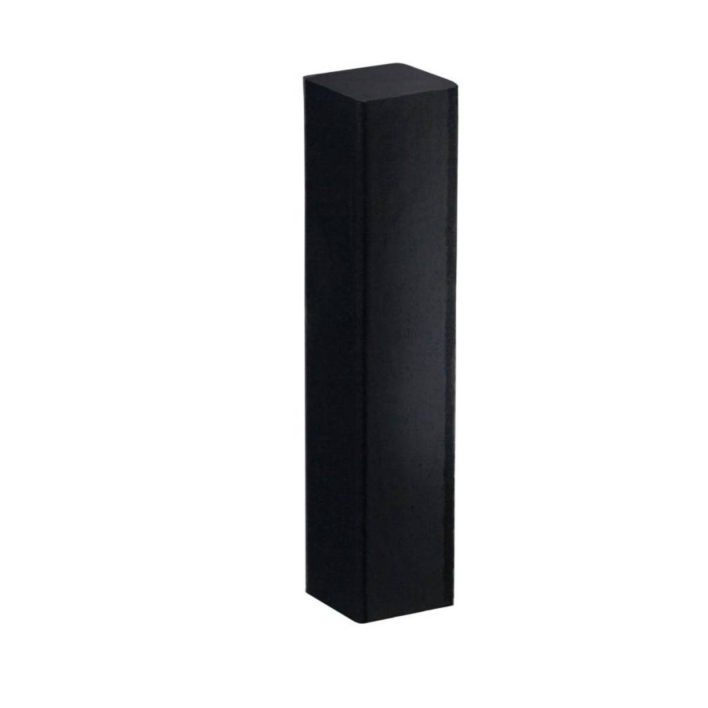 Narożnik do listwy przypodłogowej MDF Ergo Czarny połysk 8 cm, 554613