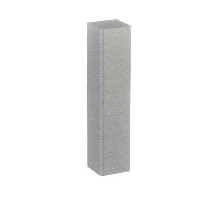 Narożnik do listwy przypodłogowej MDF Ergo Szary matowy 8 cm, 551697