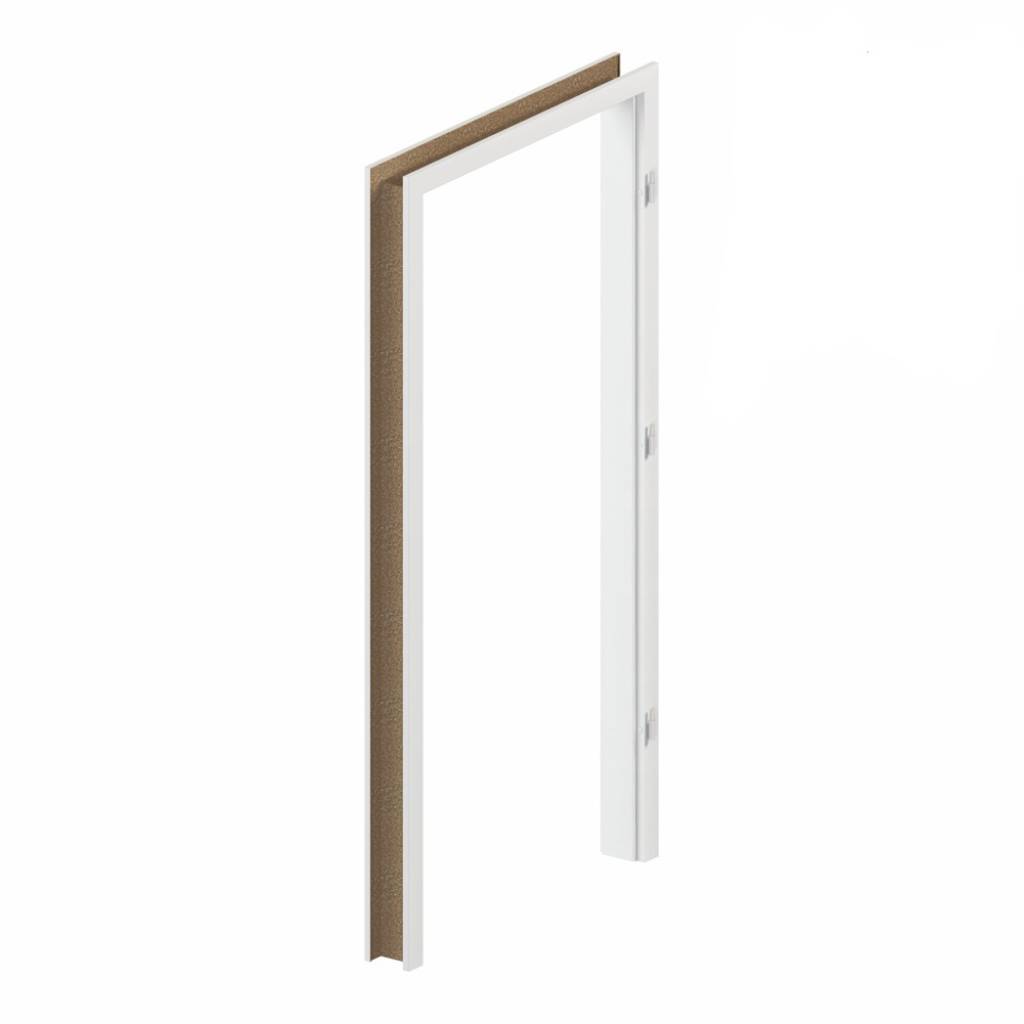 Ościeżnica regulowana PORTA SYSTEM C 120-140 lewa 80cm przylgowa z opaską 8cm, OPWP0C0L08DBI0SZ380000