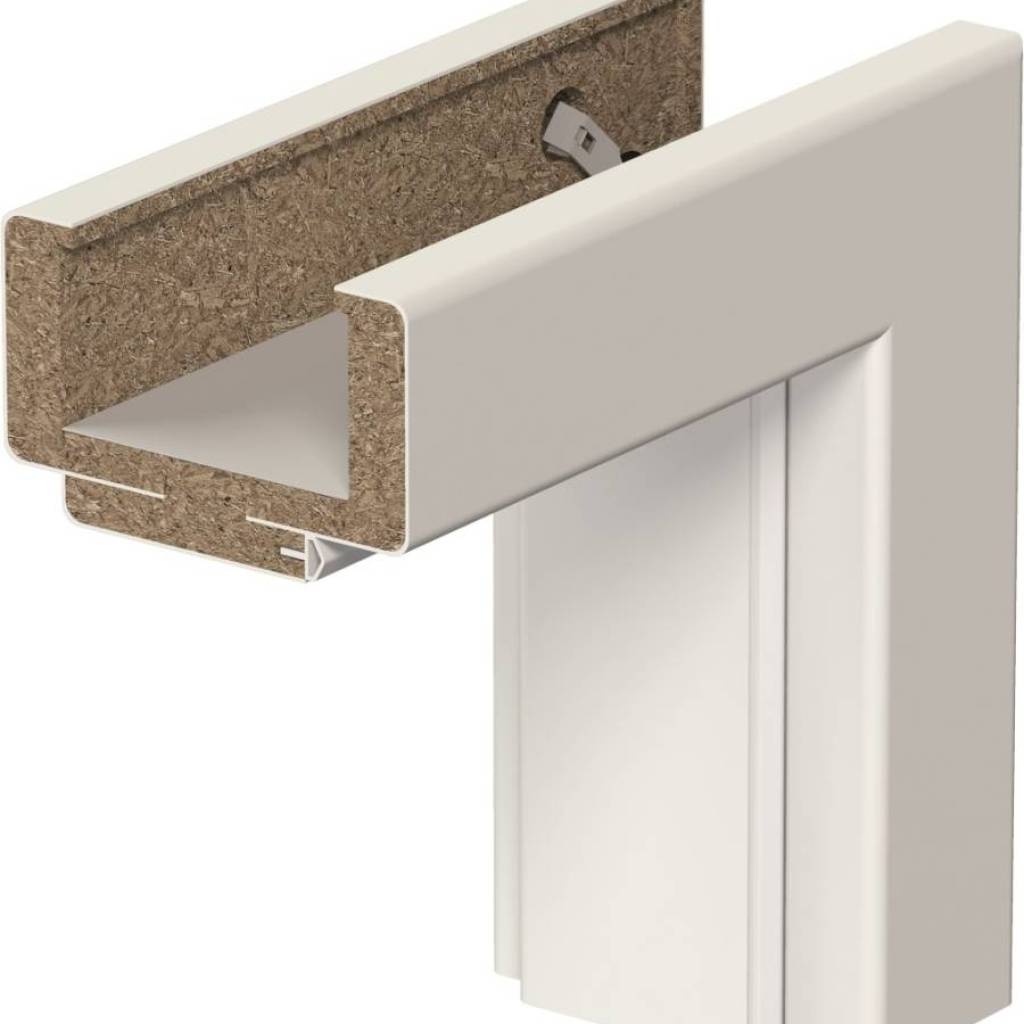 Ościeżnica regulowana PORTA SYSTEM C 120-140 lewa 80cm przylgowa z opaską 8cm, OPWP0C0L08DBI0SZ380000