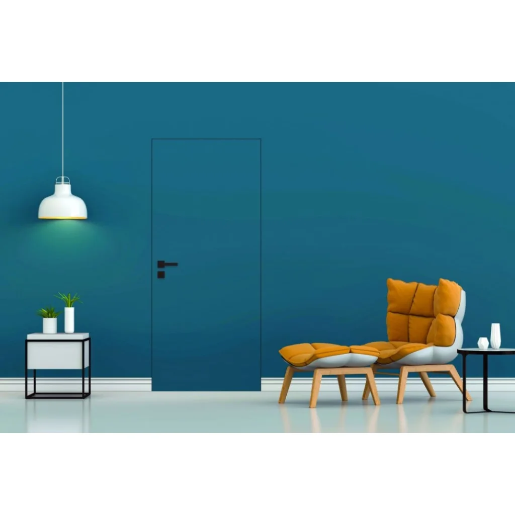 Drzwi Harmony bezprzylgowe ukryte lewe 80 cm otwierane na zewnątrz z podcięciem wentylacyjnym, 5903166874582