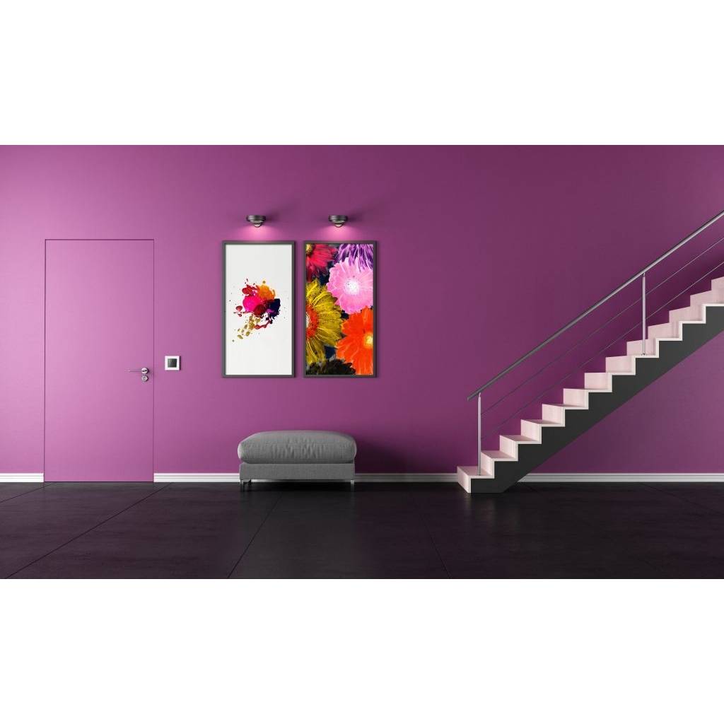 Drzwi Harmony przylgowe ukryte prawe 80 cm otwierane do wewnątrz, 5903166869557