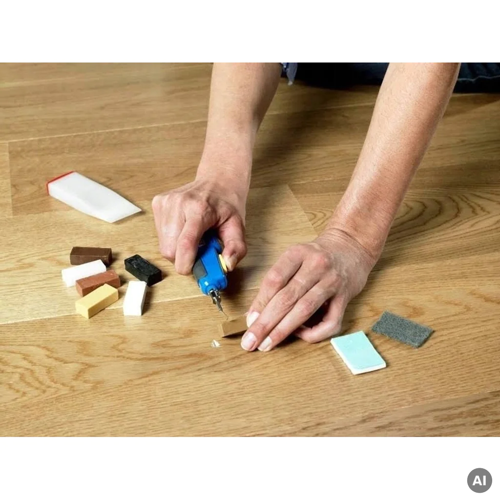 Zestaw naprawczy woski do naprawy paneli Quick-Step, QSREPAIR