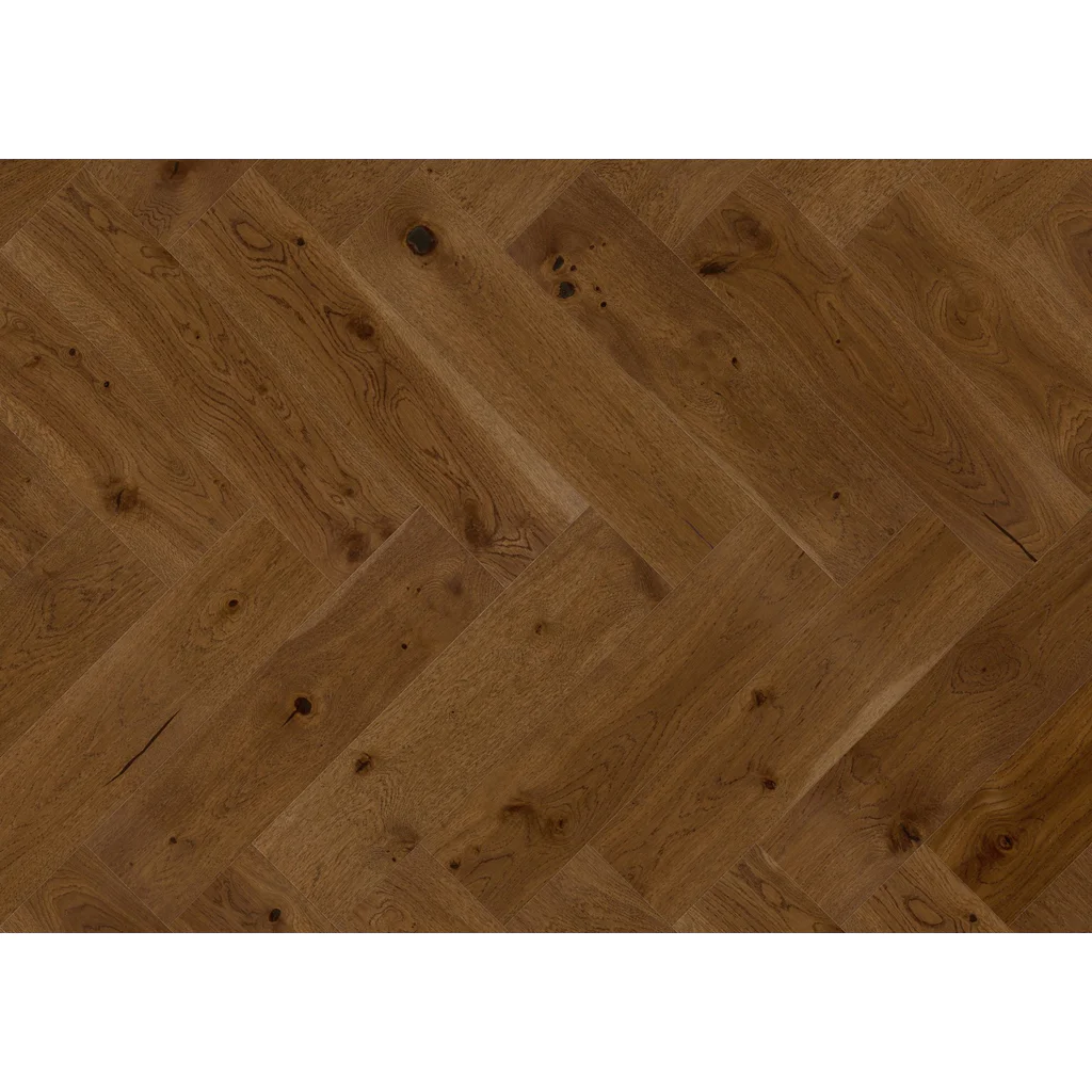 Podłoga drewniana Dąb Brown Sugar Jodła Klasyczna 14 mm, BLC-DBE1-L05-CGR-A14180-V