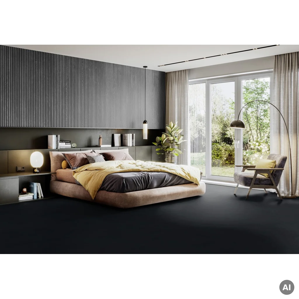 Panele winylowe samoprzylepne Black Tile 1.5 mm Klasa 22, 0221