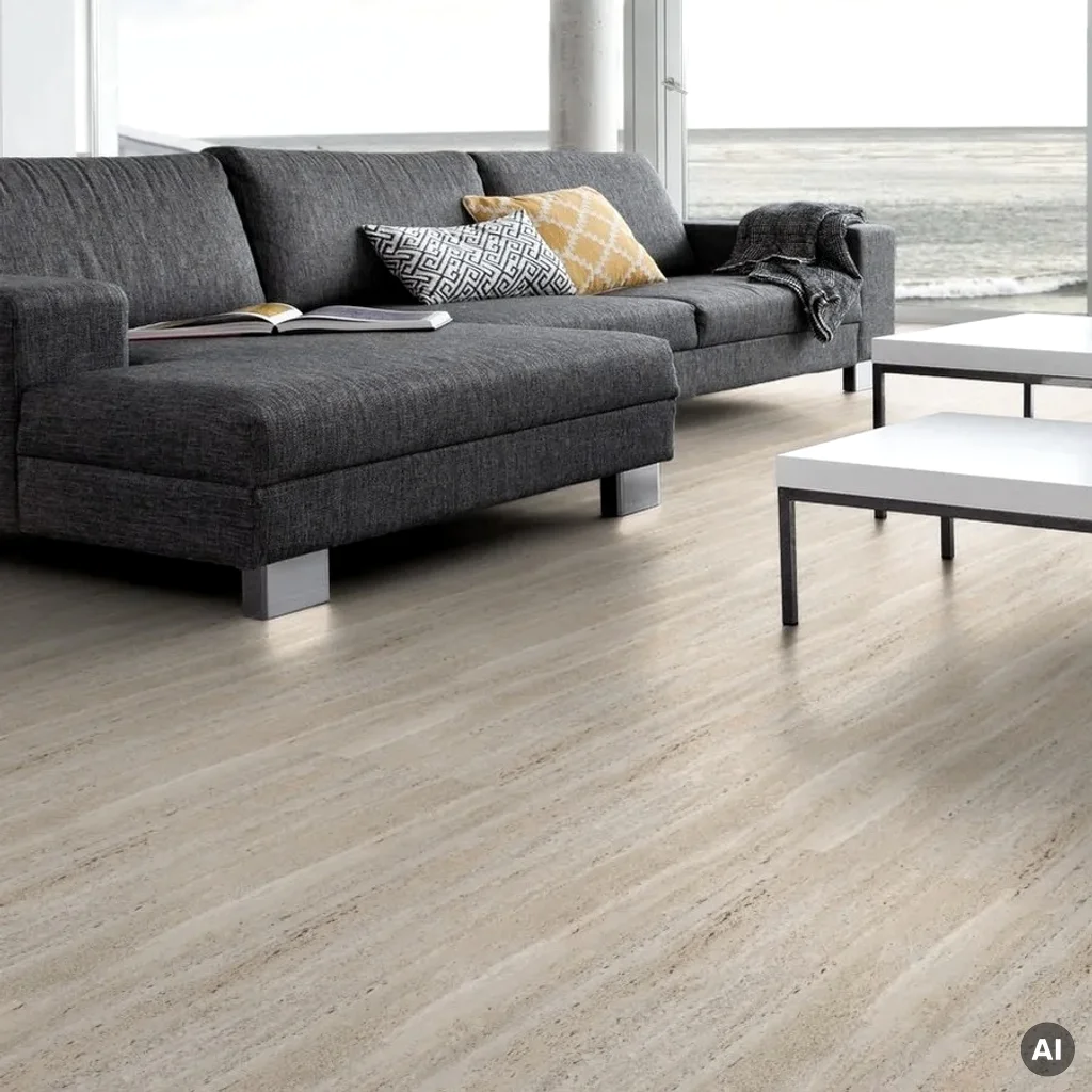 Panele winylowe samoprzylepne Travertin 2 mm Klasa 22, 0201