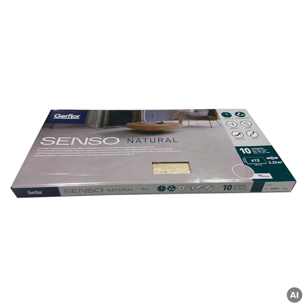 Panele winylowe samoprzylepne Travertin 2 mm Klasa 22, 0201