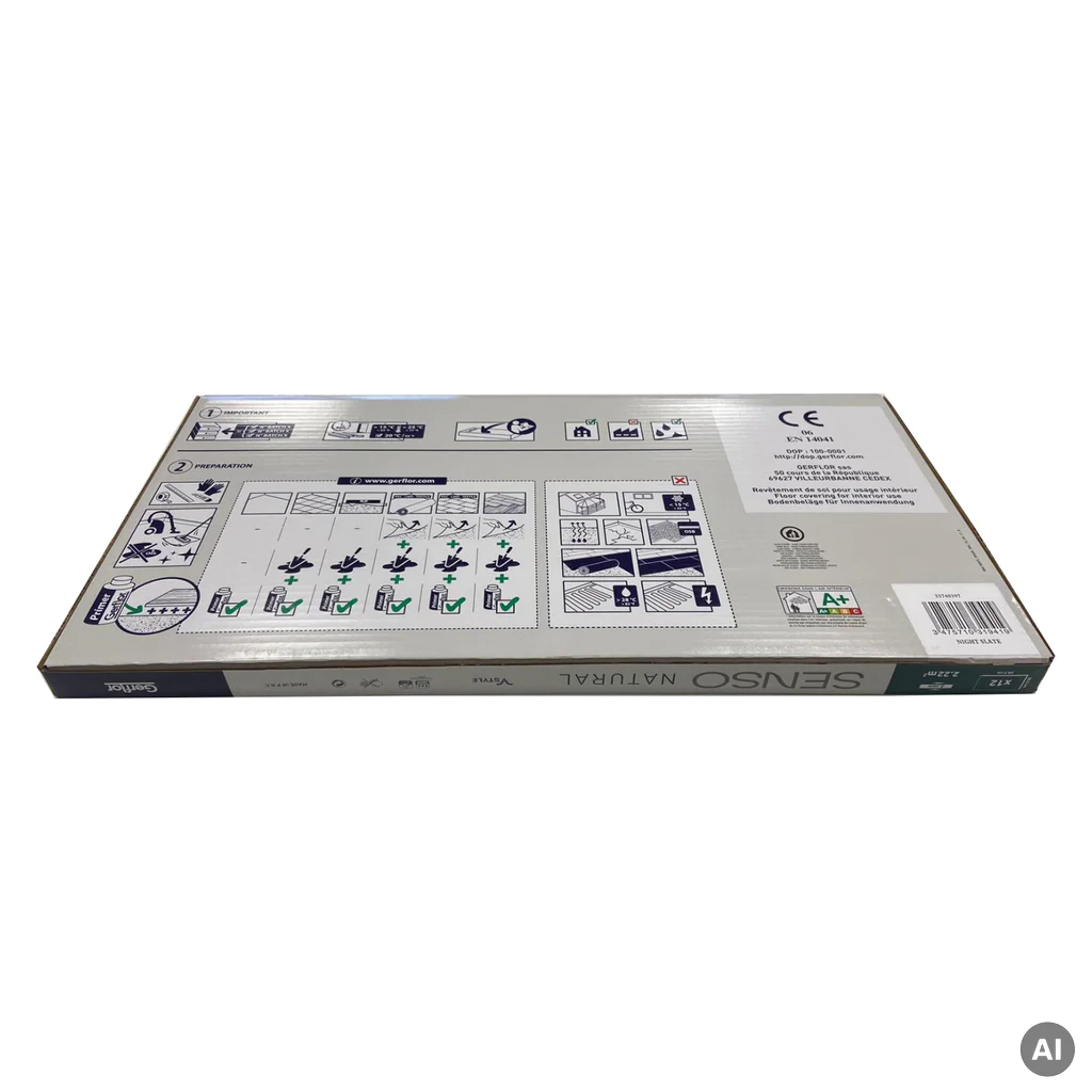 Panele winylowe samoprzylepne Night Slate 2 mm Klasa 22, 0397