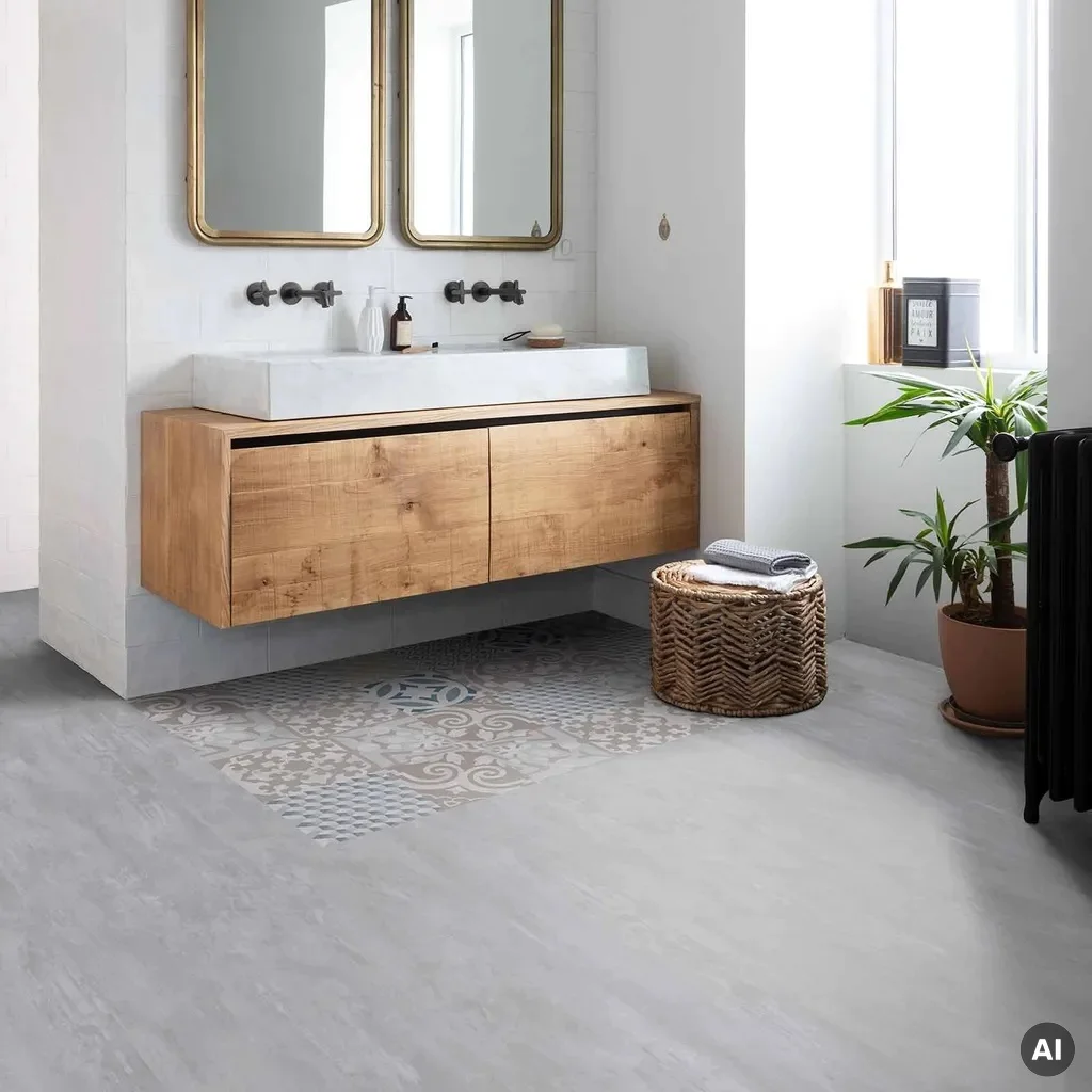 Panele winylowe samoprzylepne Wallstreet Light 2 mm Klasa 22, 33750702