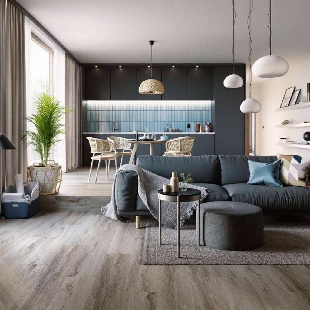 Panele Winylowe LVT Dąb Pekkala CLE 41772 Klasa 33 4 mm
