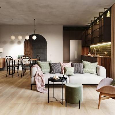 Panele Winylowe SPC LVT Dąb Avalon CLE 41872 Klasa 33 4 mm