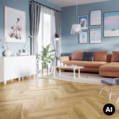 Podłoga drewniana Dąb Caramel Jodła Klasyczna 14 mm, 1WC000004