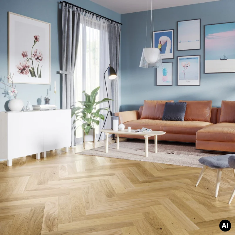 Podłoga drewniana Dąb Caramel Jodła Klasyczna 14 mm, 1WC0
