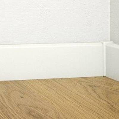 Listwa przypodłogowa drewniana Biała P50, 1081NN-1F