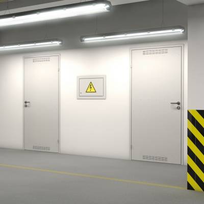 Drzwi uniwersalne metalowe Porta 80 model 2 , DNWPL2MU080000SP2K0000