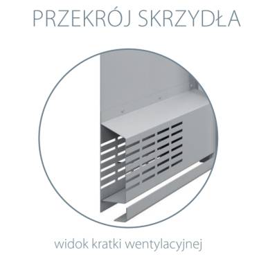 Drzwi uniwersalne metalowe Porta 80 model 2 , DNWPL2MU080000SP2K0000