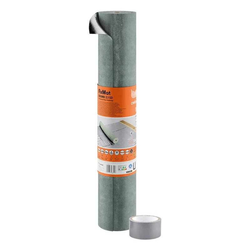 Podkład Fix Mat Sound 2.1 SD z folią aluminiową, 5906737983157