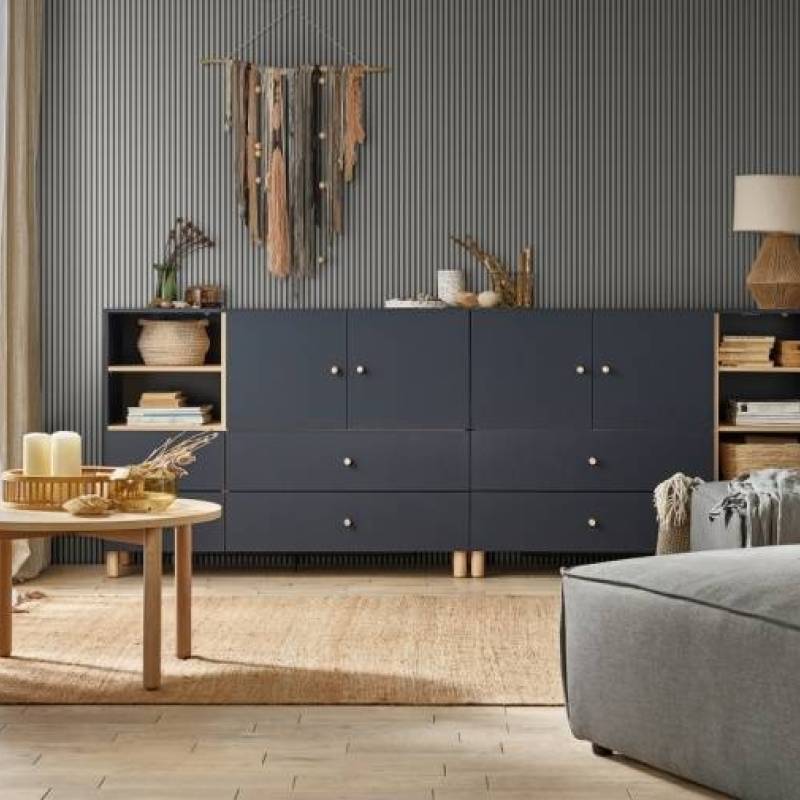 Lamele Panel Linerio Lamele S-Line Grey 6054507