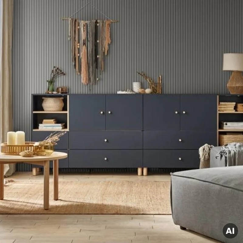 Lamele Panel Linerio Lamele S-Line Grey 6054507 - 4