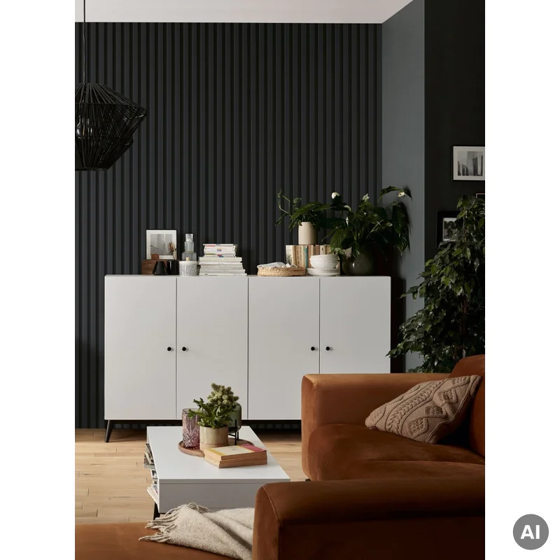Lamele Panel Linerio Lamele L-Line Anthracite 6054509 - 2