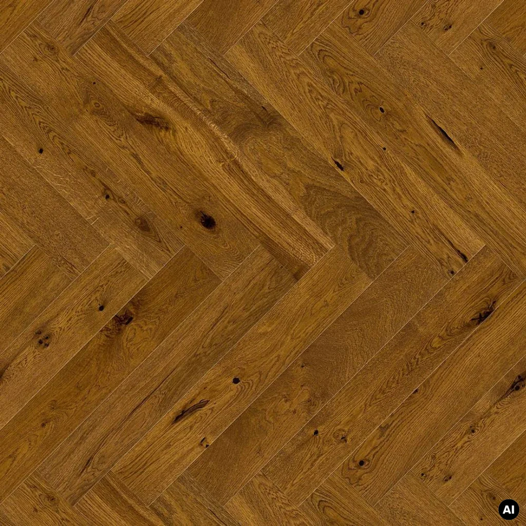 Podłoga drewniana Dąb Brown Sugar Jodła Klasyczna 14 mm, 1WC000030