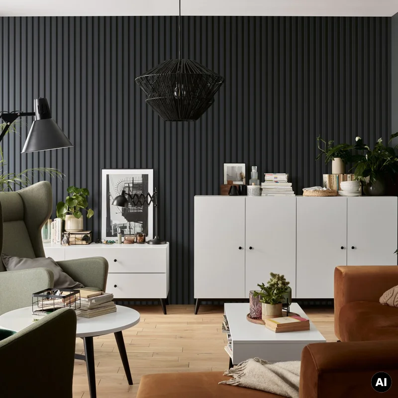 Lamele Listwa PRAWA Linerio L-Line Anthracite 6054533 - 2