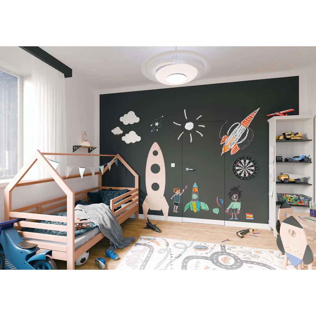 Drzwi Sara Eco 2 bezprzylgowe ukryte lewe WC 70 cm płyta, DRE 400010389