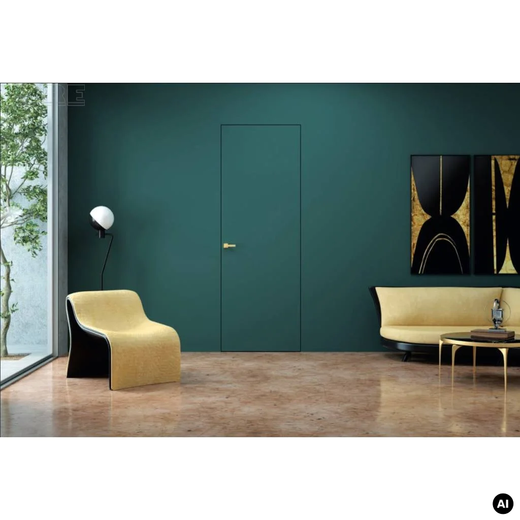 Drzwi Sara Eco 2 bezprzylgowe ukryte prawe WC 60 cm plaster miodu, DRE 400010378