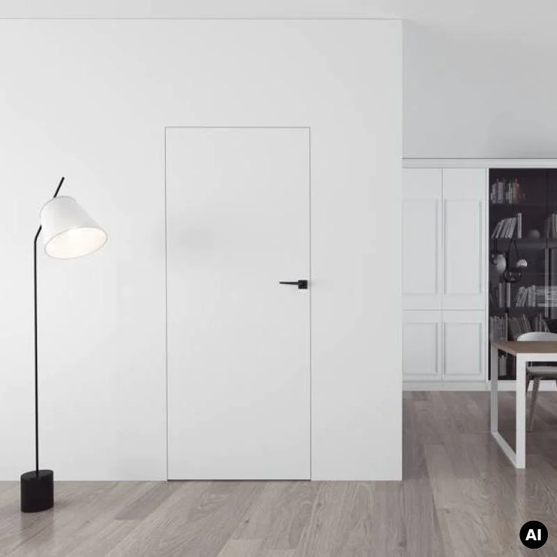 Drzwi Sara Eco 2 bezprzylgowe ukryte lewe 90 cm plaster miod