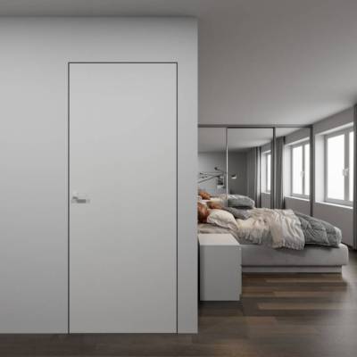 Drzwi ukryte + ościeżnica Sara Color komplet lewe, 60 cm otwierane do wewnątrz, TK01SS2206B