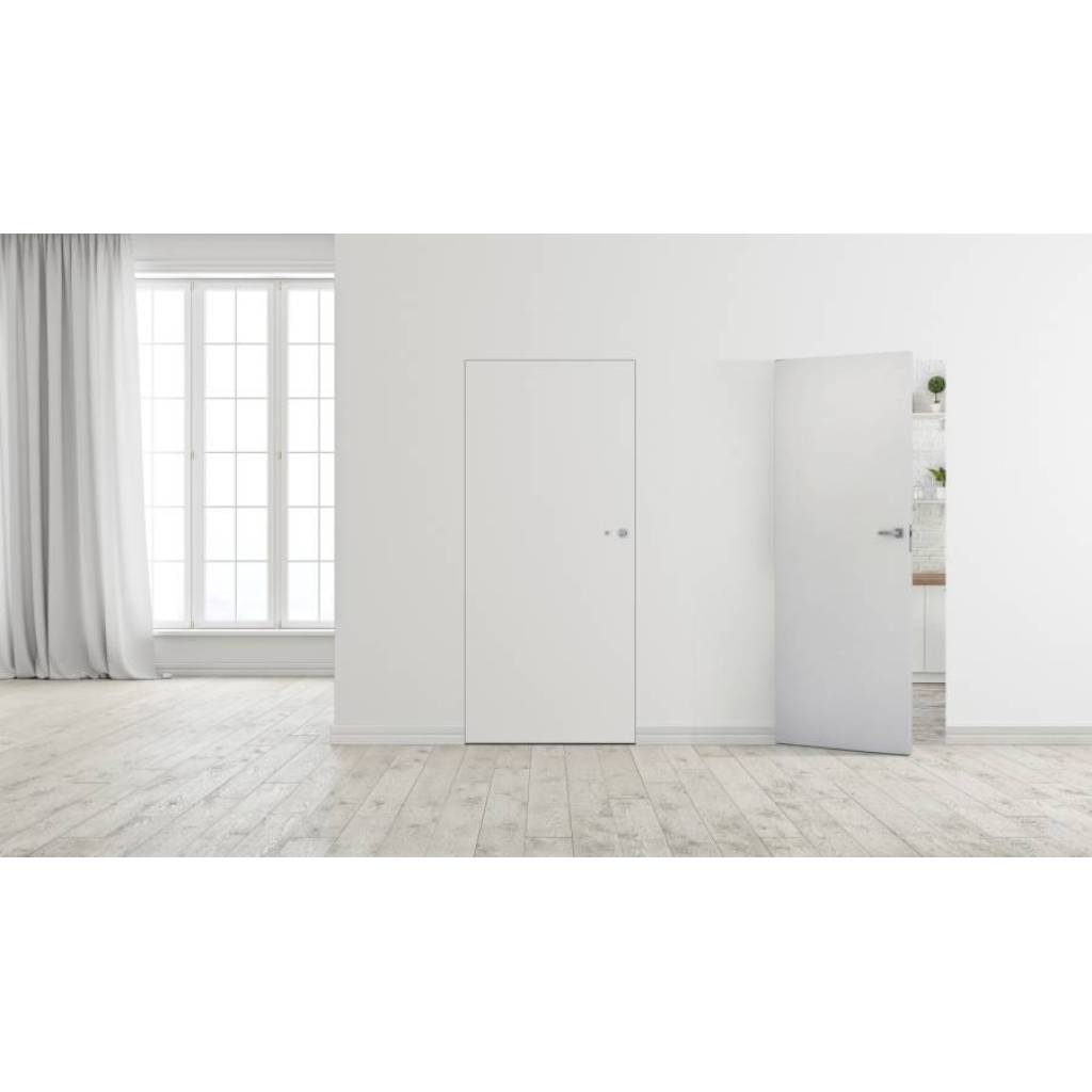 Drzwi ukryt białe + ościeżnica Sara Color prawe 60cm otwierane do wewnątrz, TK01WW2106B