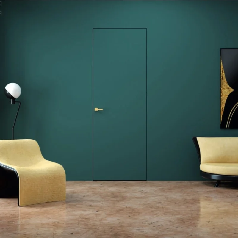 Drzwi Sara Eco 2 bezprzylgowe ukryte prawe 90 cm płyta, DRE