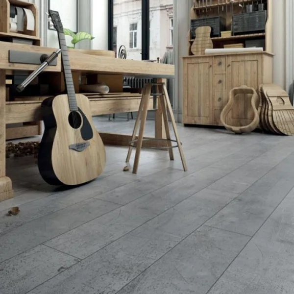 Panele Podłogowe Beton Milenium Szary 8 mm AC5, PBPA1038