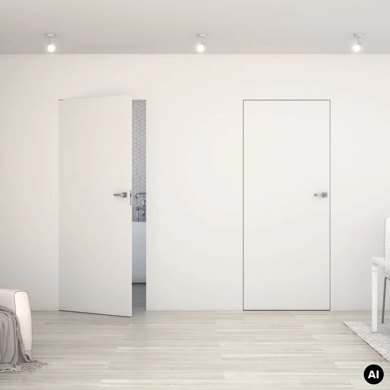 Ościeżnica aluminiowa Sara Eco 2 odwrotna przylga Prawa 80