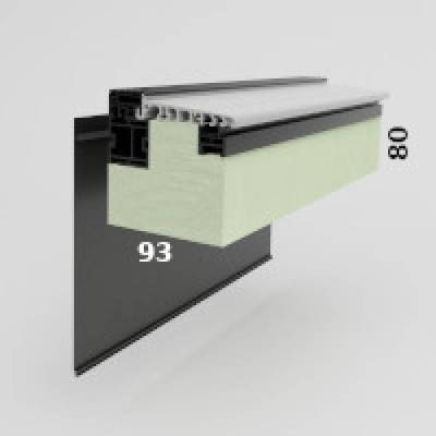 Drzwi Zewnętrzne Kingston Termo lewe 90 cm, 220266805014837E7ABSD