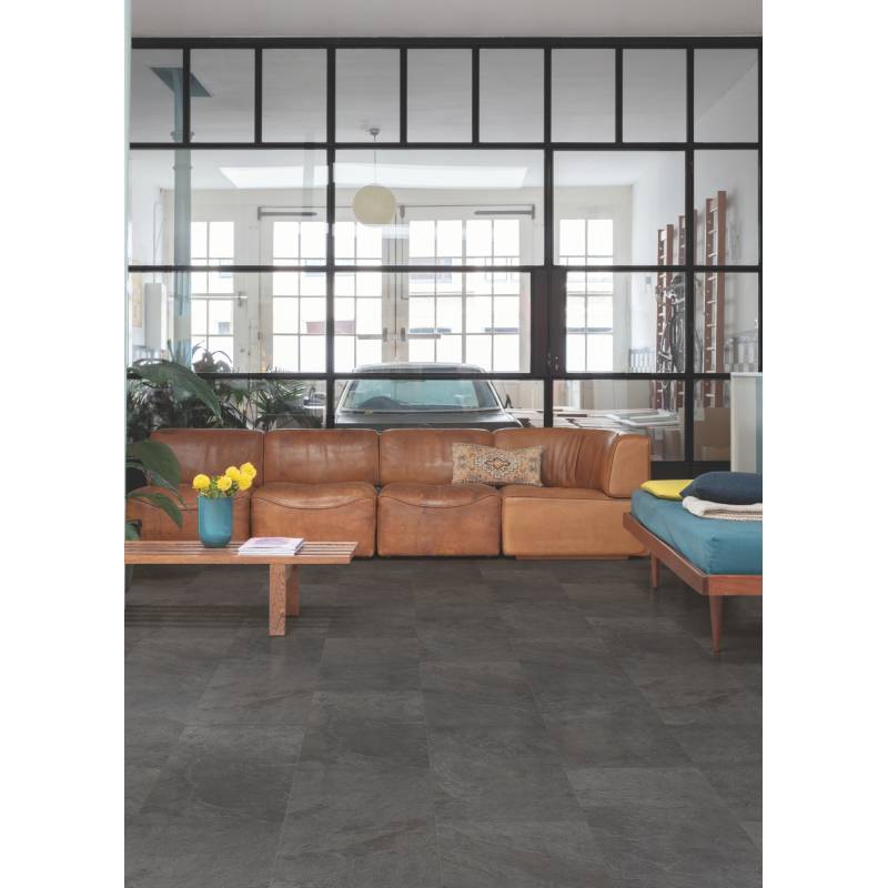 Panele Winylowe SPC LVT Łupek czarny AVSTT40035 Klasa 33 4 mm