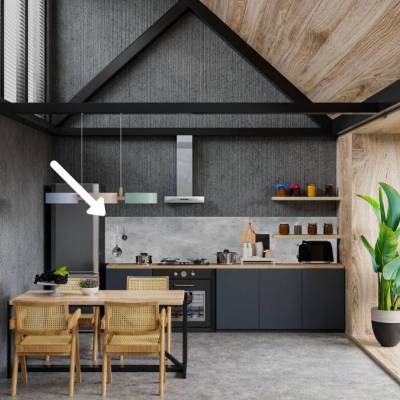 Panele Winylowe LVT Beton Szary Kamień WM137-6 EU Klasa 33 4.5 mm